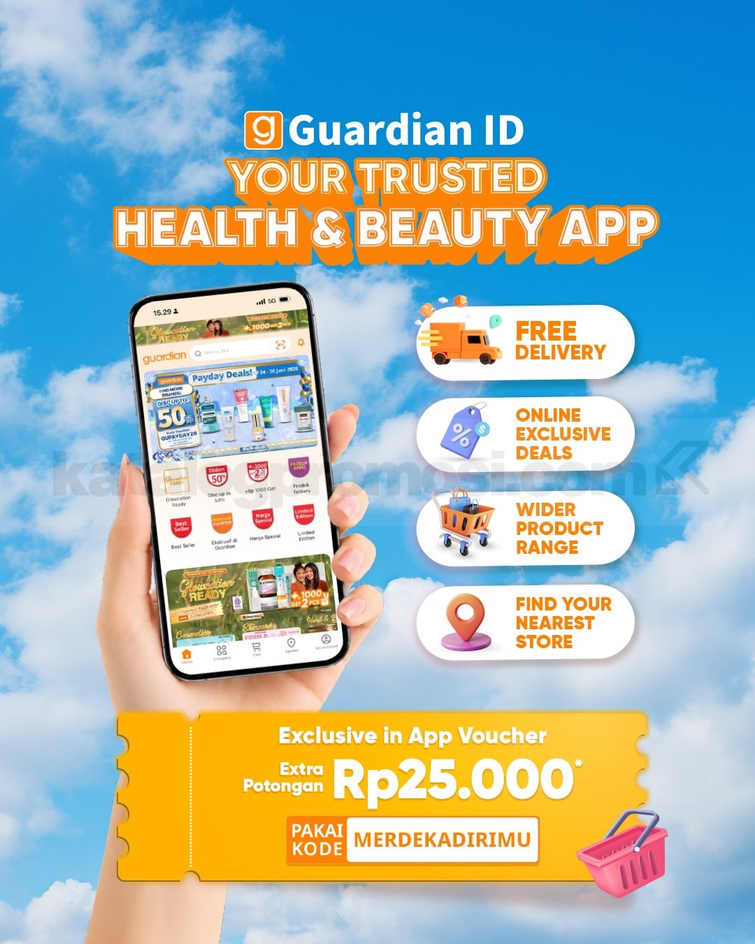 Promo Guardian Merdeka Diskon hingga 35% Promo Guardian Merdeka Diskon hingga 35% 6