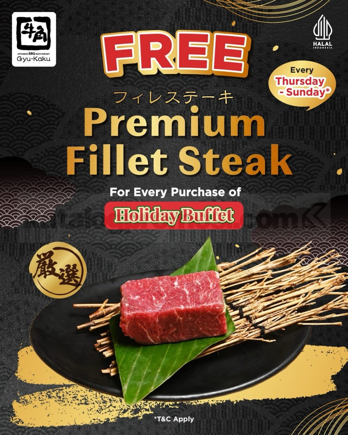 Promo Gyu-Kaku Holiday Buffet mulai Rp249.800++ Promo Gyu-Kaku Holiday Buffet mulai Rp249.800++ 2