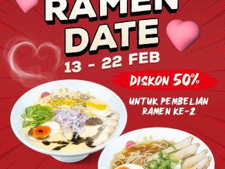 Promo Hakata Ikkousha Ramen Date Diskon 50% ramen kedua