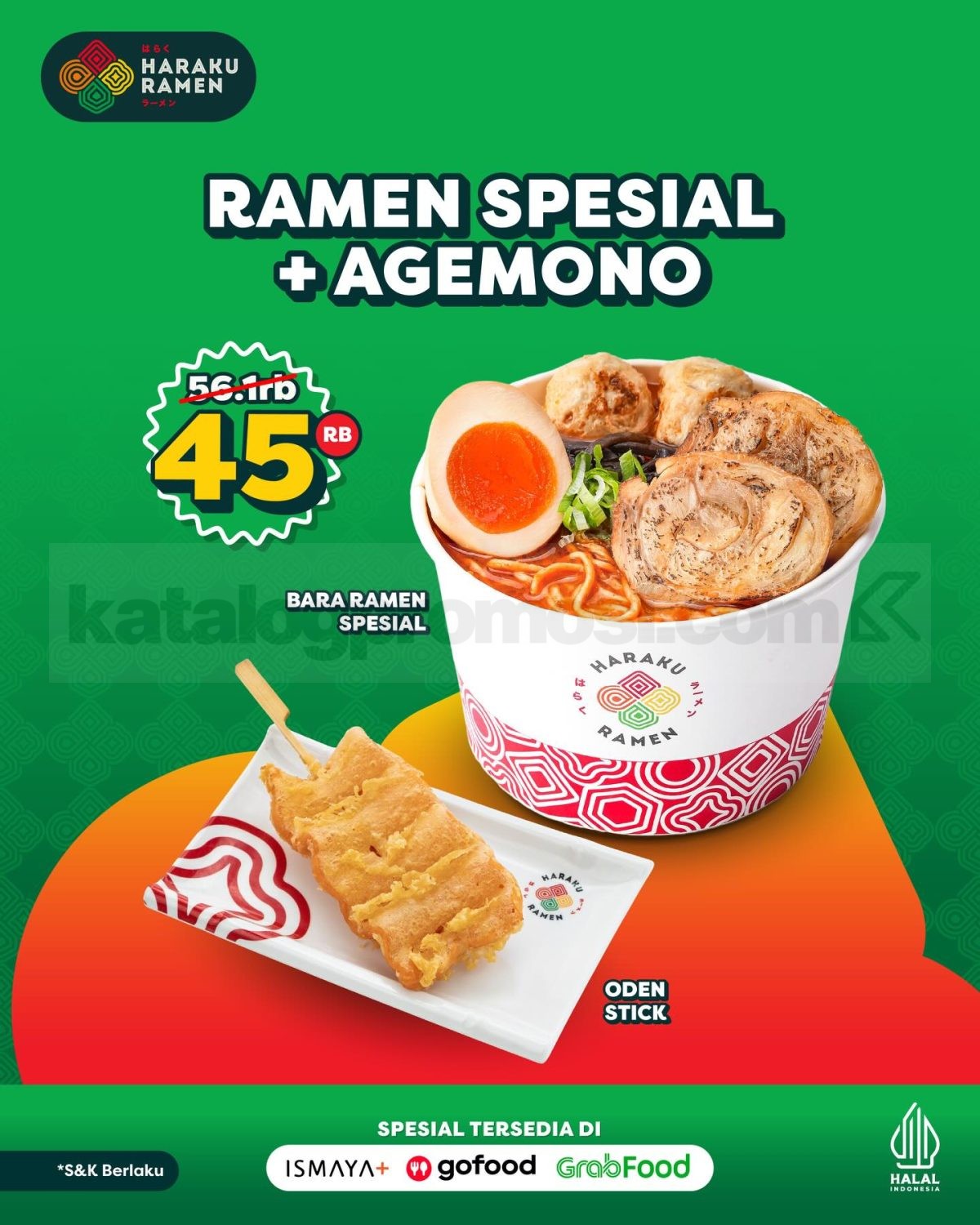 Promo HARAKU RAMEN Holiday Promo Diskon hingga 40% Promo HARAKU RAMEN Holiday Promo Diskon hingga 40% 3
