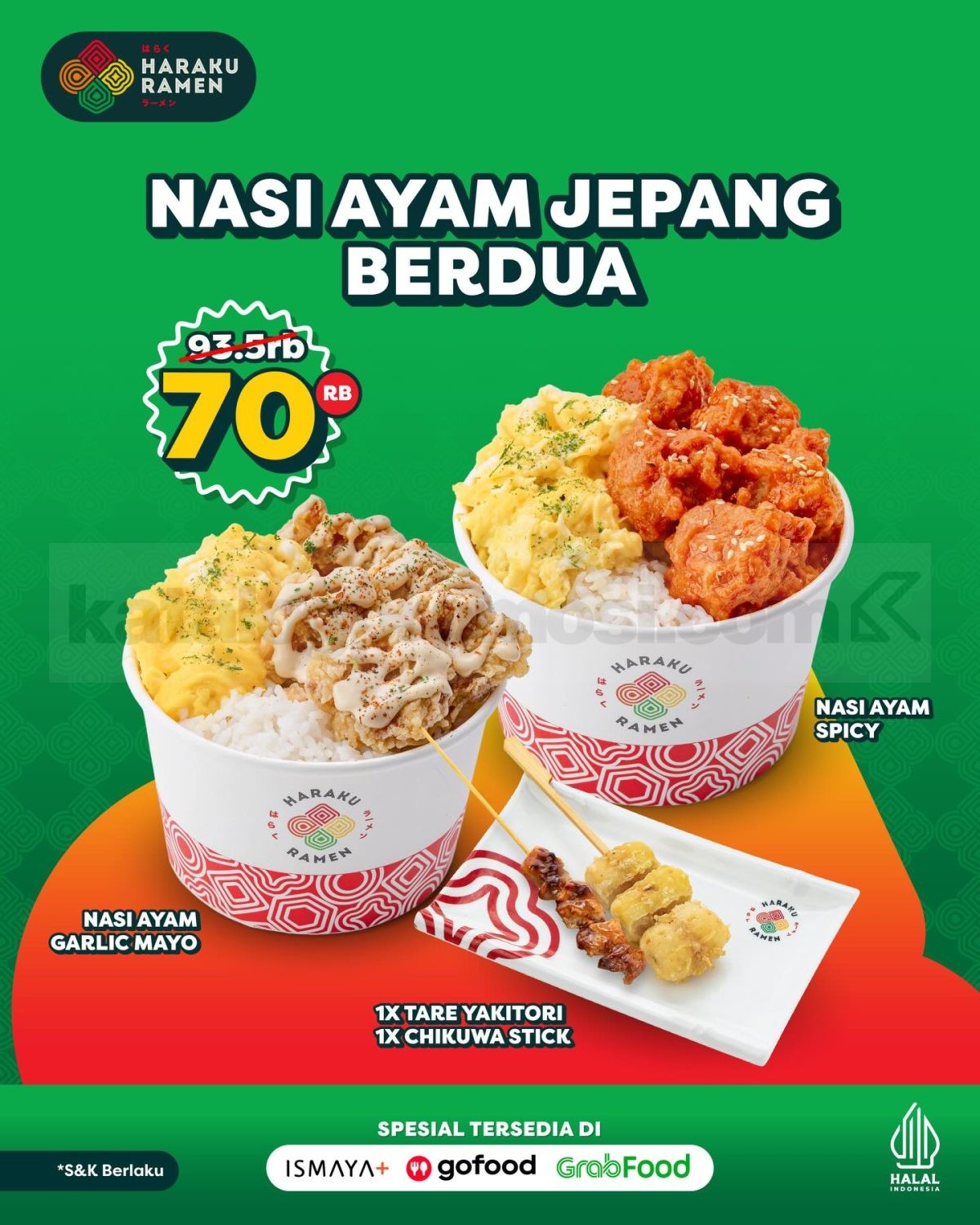Promo HARAKU RAMEN Holiday Promo Diskon hingga 40% Promo HARAKU RAMEN Holiday Promo Diskon hingga 40% 4
