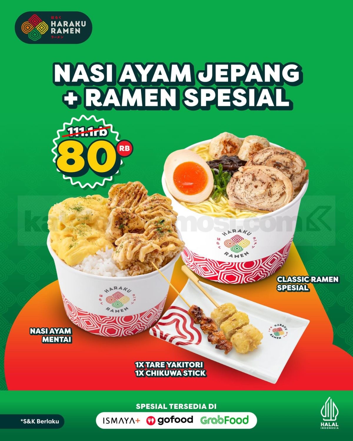 Promo HARAKU RAMEN Holiday Promo Diskon hingga 40% Promo HARAKU RAMEN Holiday Promo Diskon hingga 40% 5