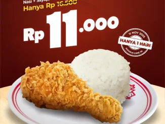 Promo Hits Chicken 11.11 Special Deals Menu Rp. 11.000 1