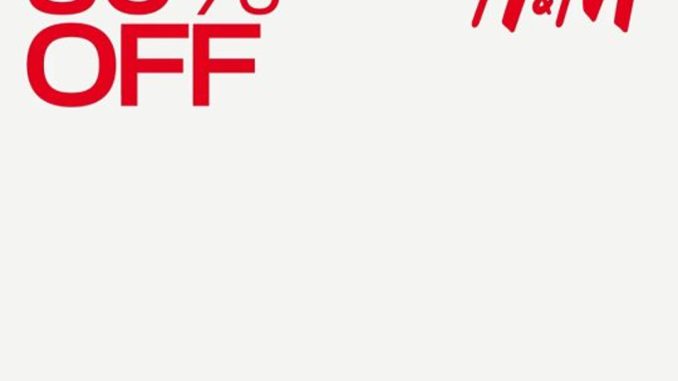 Promo H&M Mid Season Sale Up To 50% Off* 1