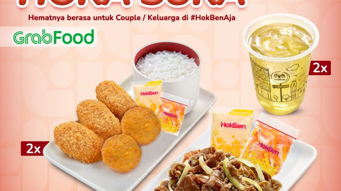 Promo HokBen GrabFood Bundling Hoka Suka mulai Rp82.152 hemat & nikmat