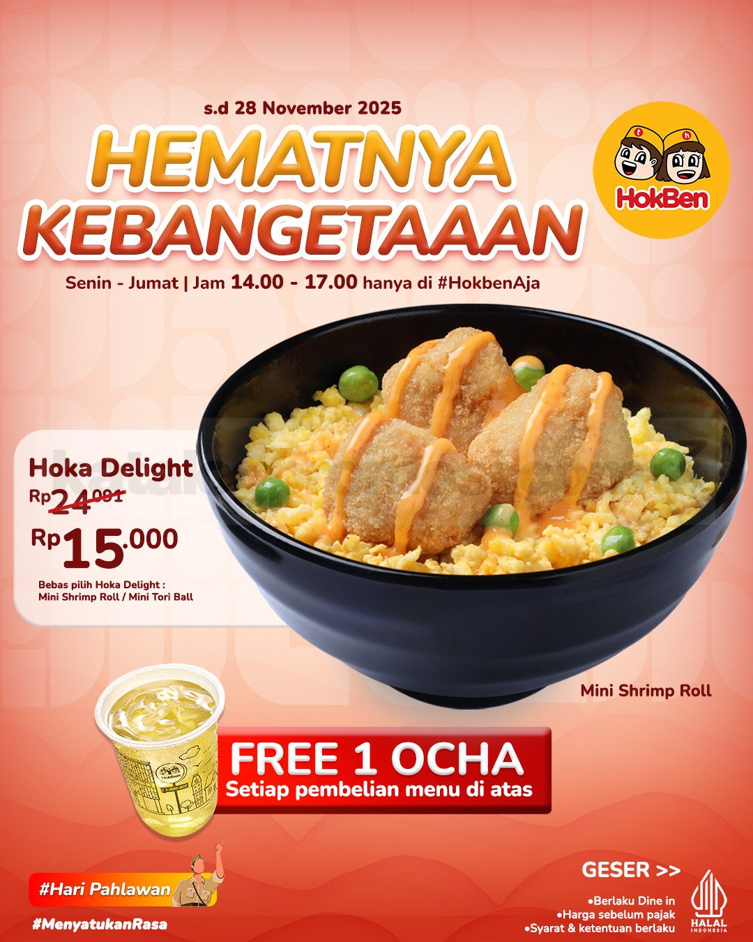 Promo Hokben Hematnya Kebangetan mulai dari RP10ribu Promo Hokben Hematnya Kebangetan mulai dari RP10ribu 1