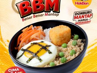 Promo HokBen NEW! Tori Soboro Series Rp. 17.273 dengan pilihan topping favorit
