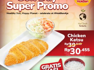 Promo HokBen Soil Day Menu Favorit mulai Rp. 30.455 7