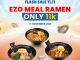 Promo Hokkaido-Ya Flash Sale 11.11 Ezo Meal Ramen add-on Rp. 11.000 di outlet Jakarta