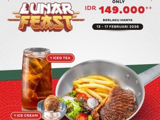 Promo Holysteak Lunar Feast steak set Rp. 149.000 paket Imlek
