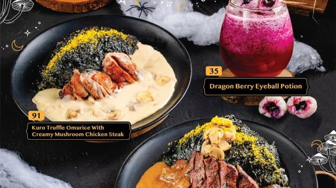 Promo House Of Omurice Mushroomy Halloween Special Menu Mulai Rp. 35.000 1