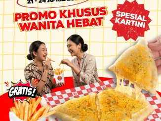Promo Hungry Pizza Hari Kartini Beli 1 Gratis 1 periode 21 – 24 April 2026 khusus pelanggan wanita
