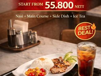 Promo I-tasuki Thai Meal Set mulai Rp. 55.800 paket lengkap nasi ayam beef dan ice tea