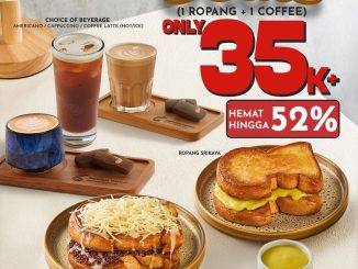 Promo Imperial Tables Mood Booster Deals Rp. 35.000+ paket ropang dan coffee