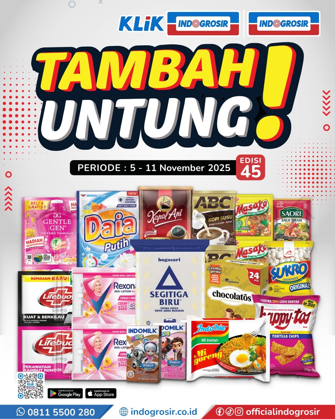 Promo Indogrosir TAMBAH UNTUNG 05-11 November 2025 Promo Indogrosir TAMBAH UNTUNG 05-11 November 2025 1