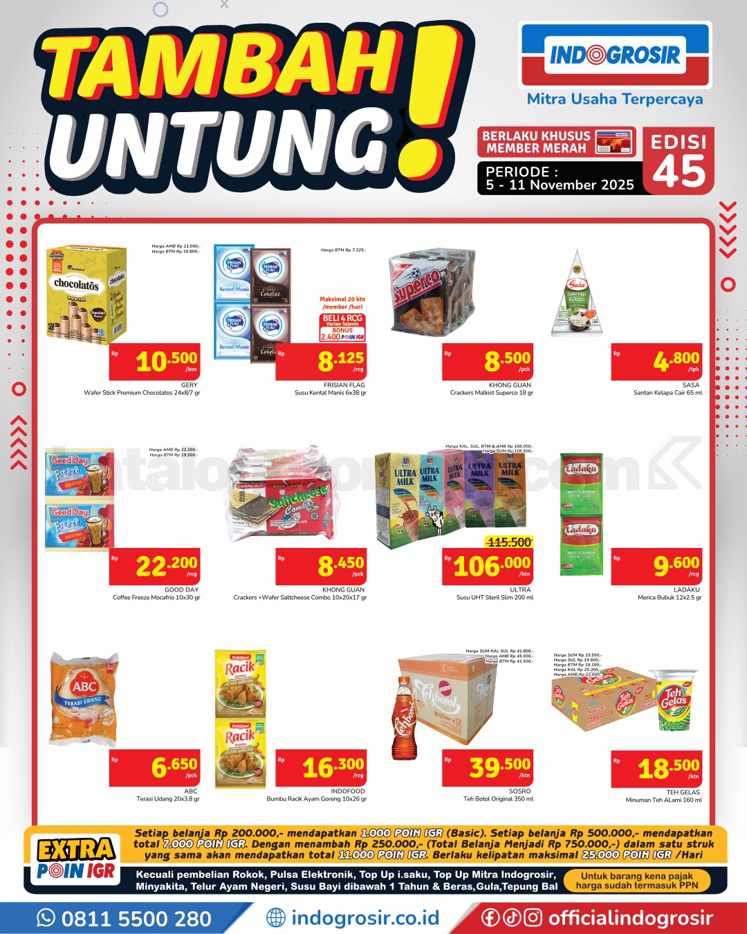 Promo Indogrosir TAMBAH UNTUNG 05-11 November 2025 Promo Indogrosir TAMBAH UNTUNG 05-11 November 2025 2