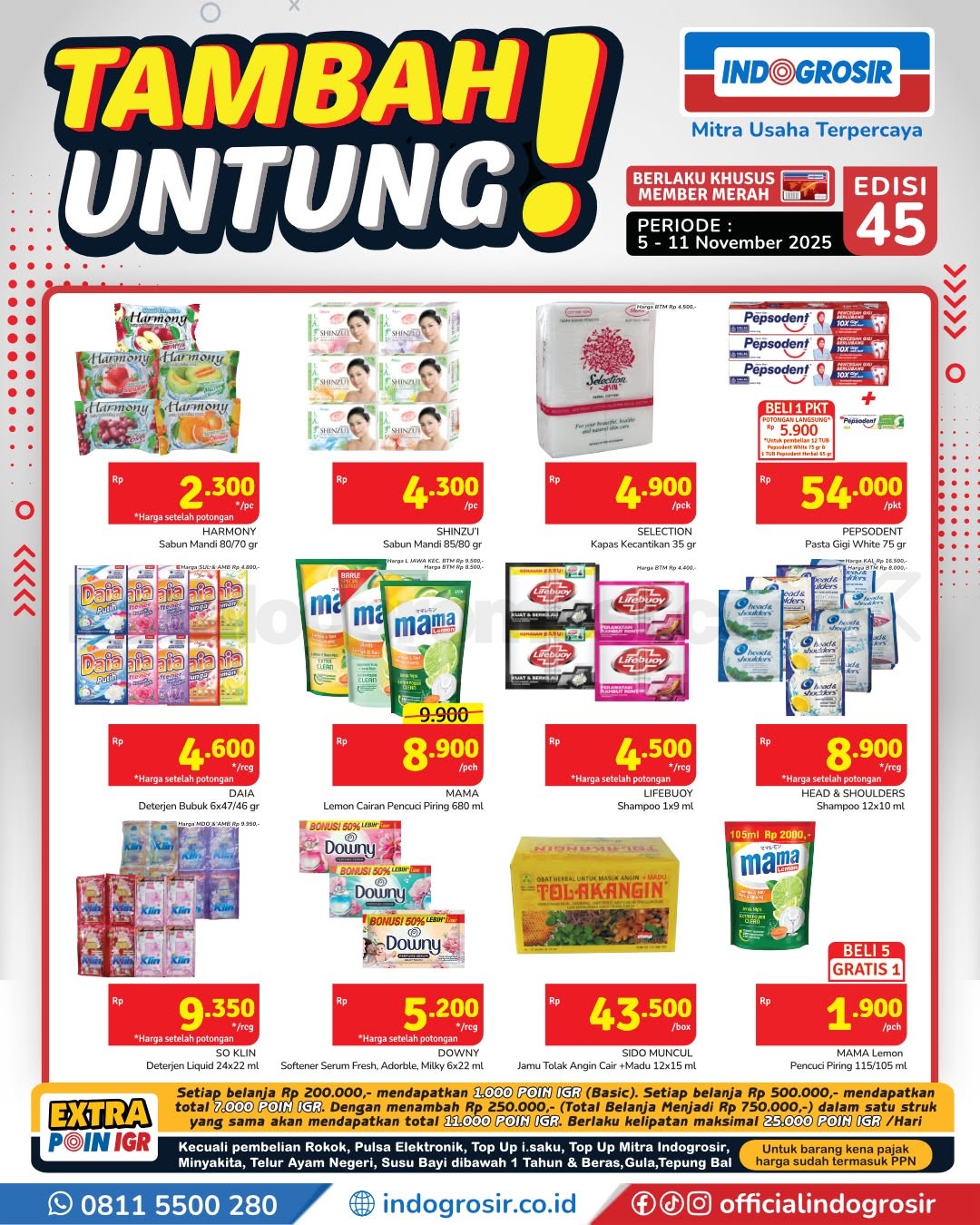 Promo Indogrosir TAMBAH UNTUNG 05-11 November 2025 Promo Indogrosir TAMBAH UNTUNG 05-11 November 2025 3