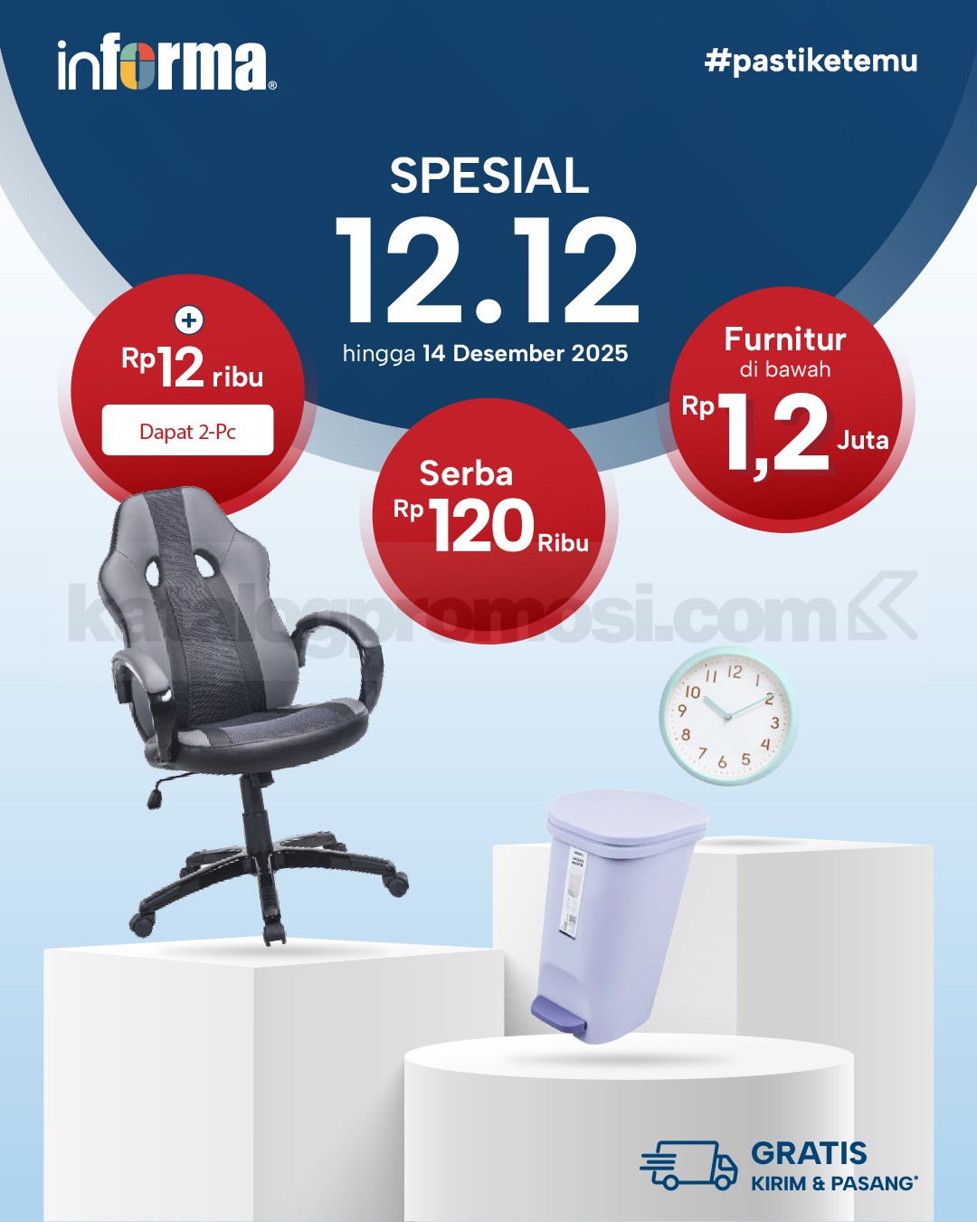 Promo Informa 12.12 Spesial Diskon dan Harga Mulai Rp. 12.000 Promo Informa 12.12 Spesial Diskon dan Harga Mulai Rp. 12.000 1