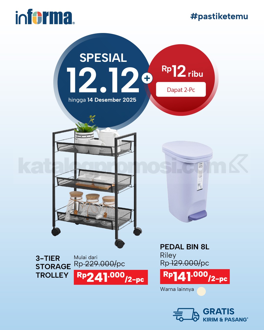 Promo Informa 12.12 Spesial Diskon dan Harga Mulai Rp. 12.000 Promo Informa 12.12 Spesial Diskon dan Harga Mulai Rp. 12.000 2
