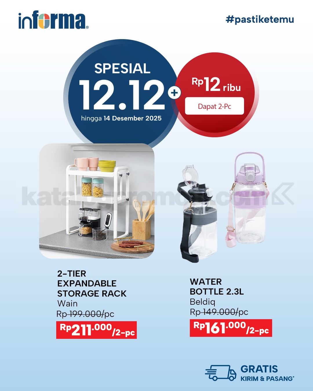 Promo Informa 12.12 Spesial Diskon dan Harga Mulai Rp. 12.000 Promo Informa 12.12 Spesial Diskon dan Harga Mulai Rp. 12.000 3