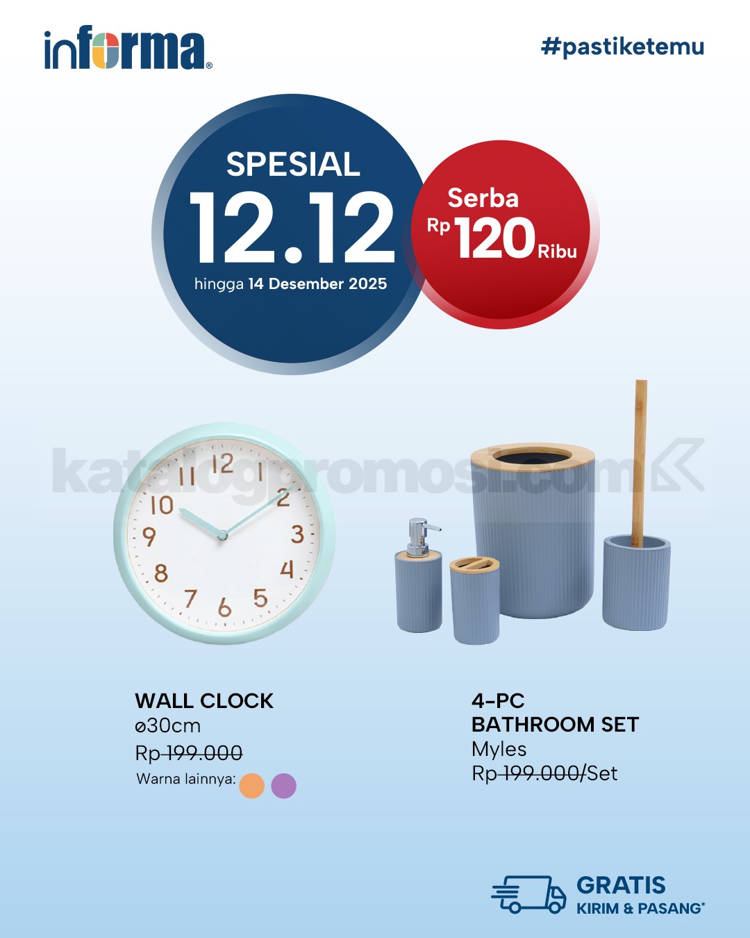Promo Informa 12.12 Spesial Diskon dan Harga Mulai Rp. 12.000 Promo Informa 12.12 Spesial Diskon dan Harga Mulai Rp. 12.000 4