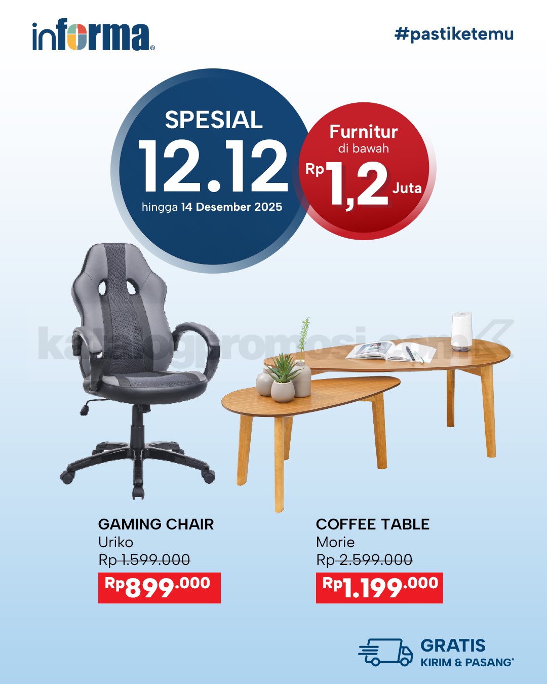 Promo Informa 12.12 Spesial Diskon dan Harga Mulai Rp. 12.000 Promo Informa 12.12 Spesial Diskon dan Harga Mulai Rp. 12.000 6