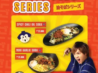 Promo JIGO Ramen NEW Abura Soba Rp. 25.000 Gratis Pudding dengan pilihan Spicy Chili Oil dan Nori Garlic