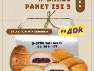 Promo K-STOP K-Bakes Paket Isi 5 Roti Rp. 40.000 dengan 5 roti mix hemat