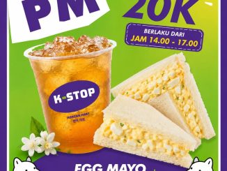 Promo K-STOP PM Paket Hemat Mulai Rp. 20.000 dengan snack dan minuman sore