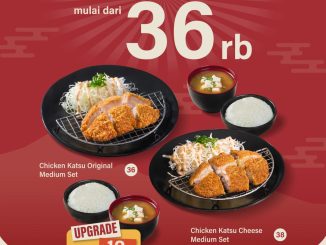 Promo Katsunyaka Value Set Chicken Katsu mulai Rp. 36.000 dengan pilihan menu hemat April 2026