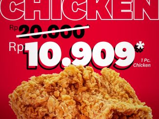 Promo KFC Attack Chicken 1 pc Ayam Rp10.909 setiap Rabu sepanjang November 2025