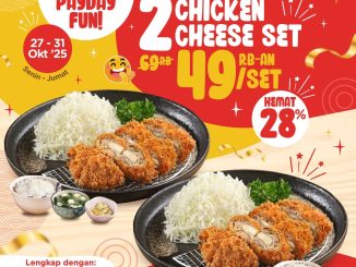 Promo KIMUKATSU Payday Chicken Cheese Set Rp. 49.000-an berlaku 27–31 Oktober 2025 di seluruh outlet