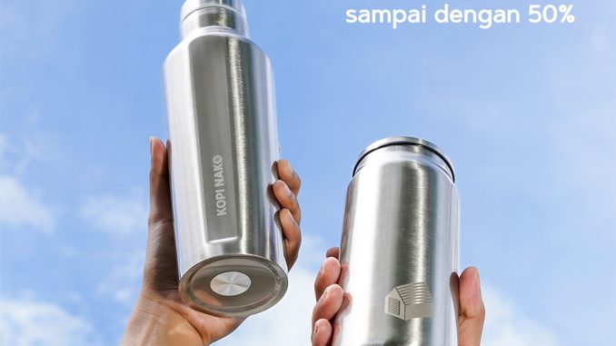 Promo Kopi Nako Diskon Tumbler hingga 50% untuk pengguna tumbler Kopi Nako dan tumbler lainnya