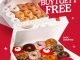 Promo Krispy Kreme Buy 1 Get 1 Free 2 Dozen Rp. 119 Ribu berlaku 21–23 Oktober 2025