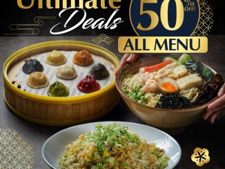 Promo Lèten Paradise Dynasty Ultimate Deals Diskon 50% All Menu dengan pembayaran Kartu BRI