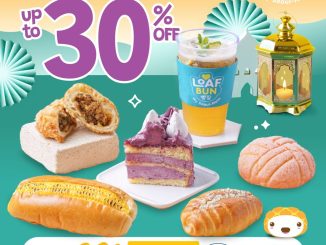 Promo Loaf Bun Spesial Ramadan diskon hingga 30% untuk cake dan hampers Ramadan dengan kartu kredit bank pilihan
