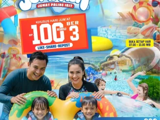 Promo Marcopolo Water Adventure Bogor Jumpalit Rp100.000 untuk 3 orang berlaku sampai 31 Oktober 2025