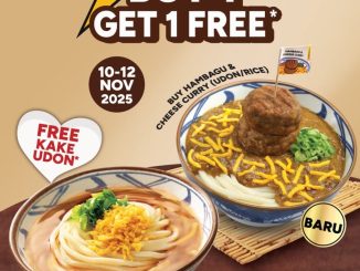 promo Marugame Udon 11.11 beli 1 gratis 1 Kake Udon berlaku 10–12 November 2025