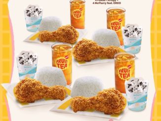 Promo McDonalds 11.11 Paket Berempat Rp. 110.000 berisi 4 PaNas 1 Krispy dan 4 McFlurry OREO berlaku 11 November 2025 di aplikasi