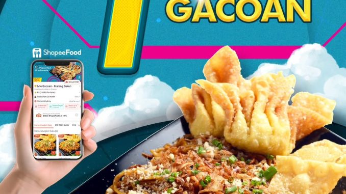 Promo Mie Gacoan ShopeeFood Deals Rp. 1 khusus pemesanan lewat aplikasi ShopeeFood