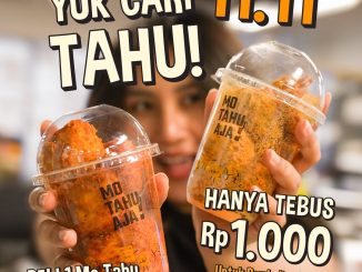 Promo Mo Tahu Aja 11.11, tebus Mo Tahu Gelasin Aja ke-2 cuma Rp. 1.000