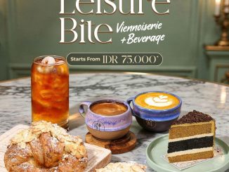 Promo Monsieur Spoon Leisure Bite mulai Rp. 75.000 pairing pastry dan minuman