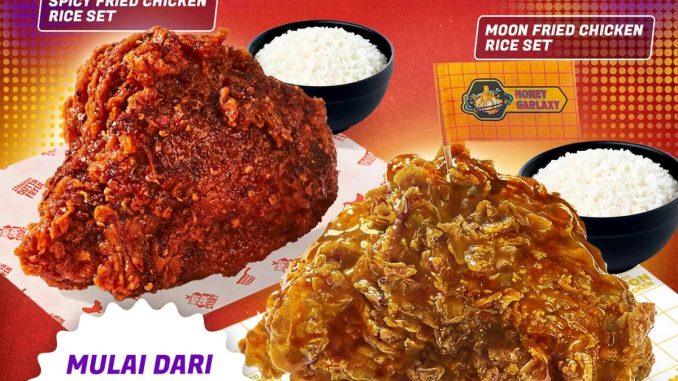 Promo Moon Chicken x Hot Side Story Super Deals mulai Rp. 19.000 manis Korean atau pedas fiery