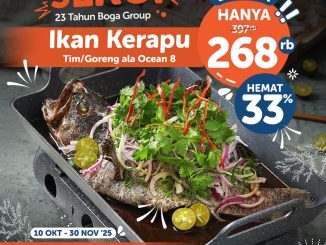 Promo Ocean 8 Pesta Seru Ikan Kerapu Rp. 268Ribu di Lippo Mall Puri
