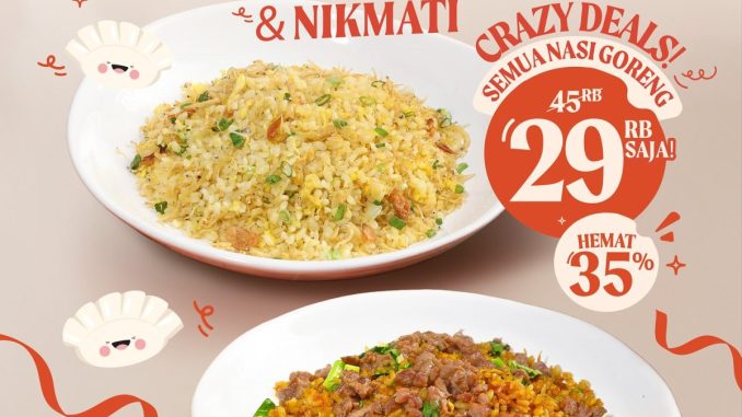 Promo Ocean 11 Crazy Deals Nasi Goreng Rp. 29.000 berlaku 20–24 Oktober 2025 di Supermal Karawaci