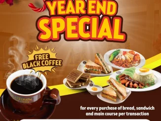 Promo Old Town White Coffee Year End Special FREE Black Coffee di Pluit Kencana