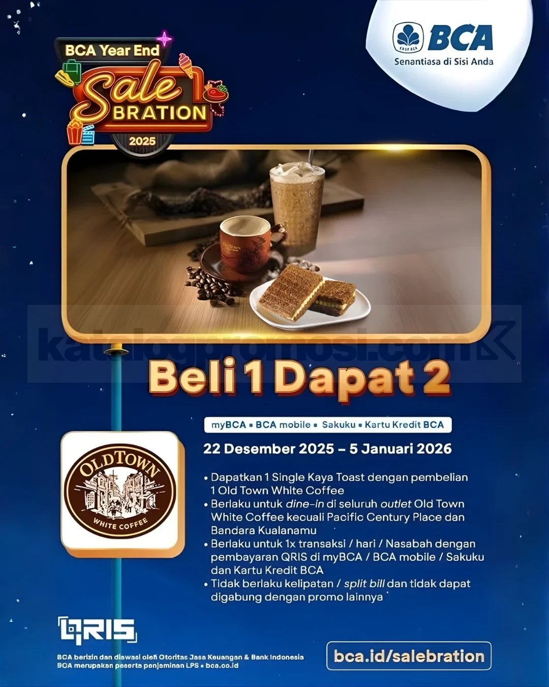 Promo OldTown White Coffee BCA Beli 1 Dapat 2 Promo OldTown White Coffee BCA Beli 1 Dapat 2