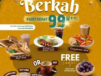 Promo OldTown White Coffee Paket Hemat Rp. 99.000 lengkap menu dan free takjil Ramadhan
