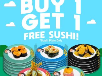Promo Opening Sushikun Cimanggis Buy 1 Get 1 Free Sushi berlaku 14–16 November 2025 di Citimall Cimanggis Depok