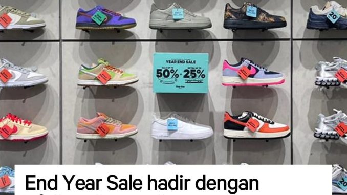 Promo OUR DAILY DOSE Year End Sale hingga 50% plus tambahan 25% untuk koleksi pilihan